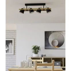 Eglo Taklampa Hornwood-Z Stål Svart 3W 550lm - 827-865 Justerbar Vit | Dimbar