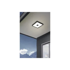 Eglo Taklampa Iphias 2 Stål Svart 17W 2000lm - 830 Varm Vit | IP44