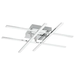 Eglo Taklampa Lasana 1 Stål Krom 53W 2800lm - 830 Varm Vit