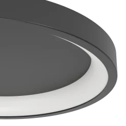 Eglo Taklampa Loretello-Z Stål Svart 19W 2430lm - 827-865 Justerbar Vit | 350mm - Dimbar