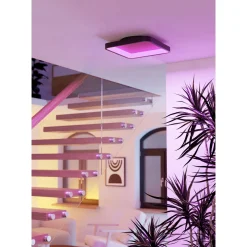 Eglo Taklampa Loretello-Z Stål Svart 20W 2500lm - 827-865 Justerbar Vit | Dimbar