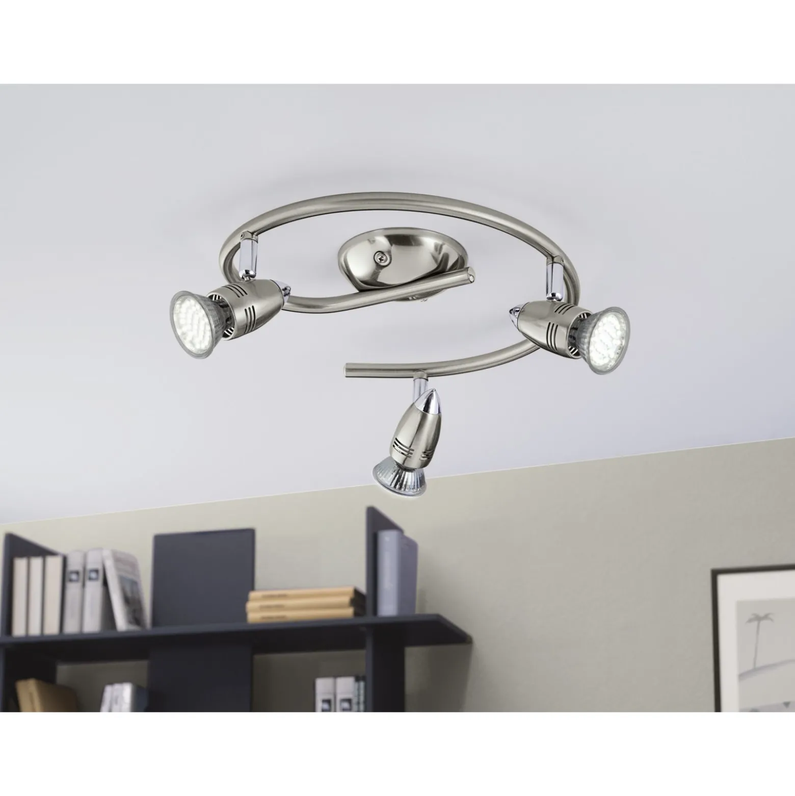Eglo Taklampa Magnum-led Stål Krom 2W 250lm - 830 Varm Vit