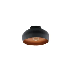 Eglo Taklampa Mogano 2 Svart, Koppar | Passande för E27