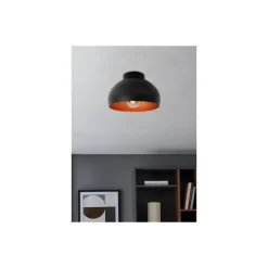 Eglo Taklampa Mogano 2 Svart, Koppar | Passande för E27