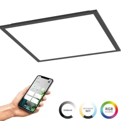 Eglo Taklampa Moradillo-Z Stål Svart 19W 2300lm - 827-865 Justerbar Vit | Dimbar
