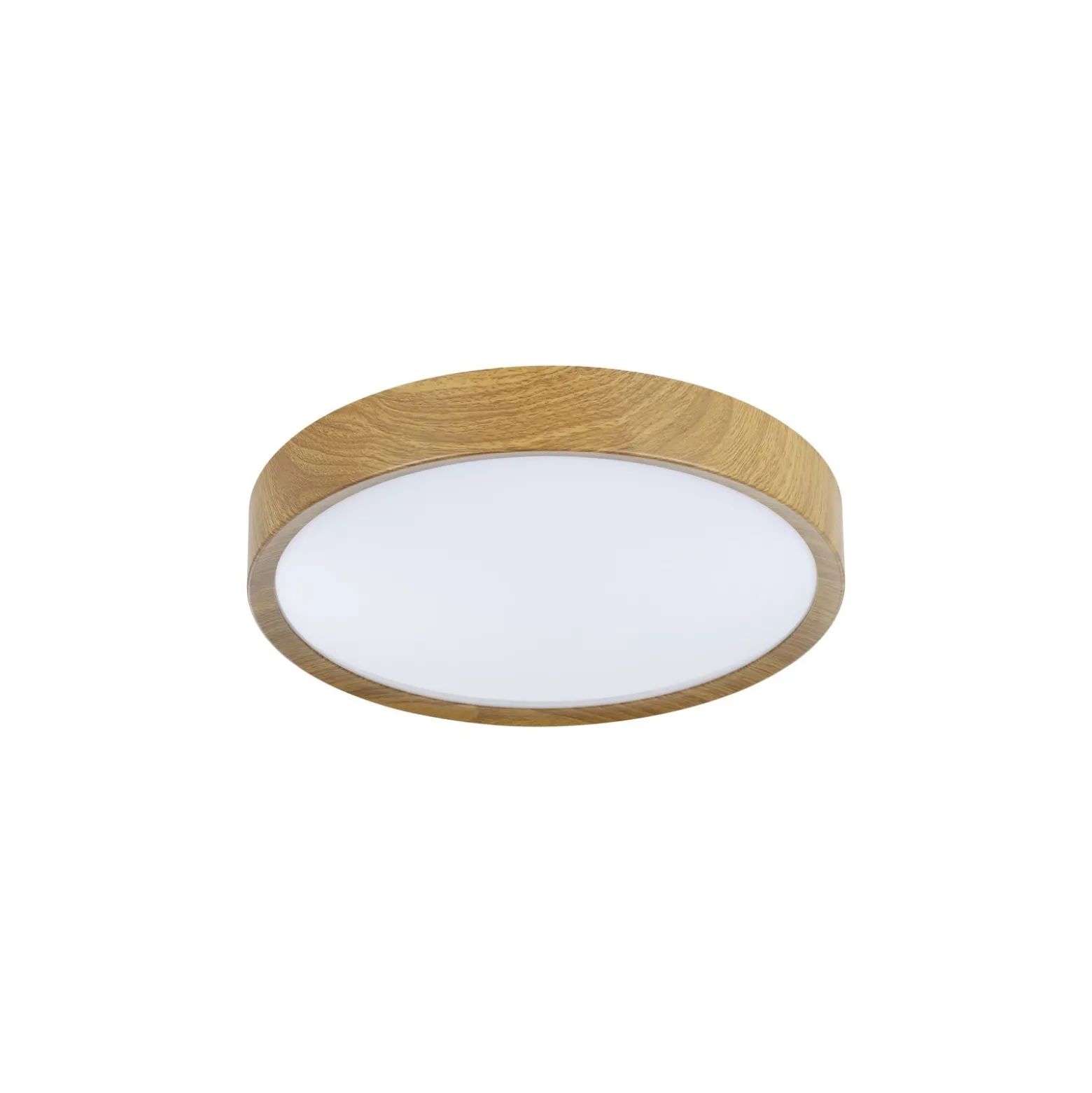 Eglo Taklampa Musurita Stål Trä Vit 14.6W 1600lm - 830 Varm Vit | IP20