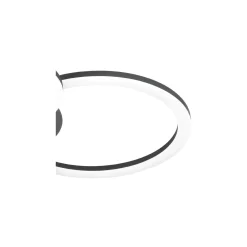 Eglo Taklampa Parrapos-Z Stål Svart 6.5W 5800lm - 830-865 Justerbar Vit | IP20 - Zigbee Dimbar