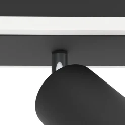 Eglo Taklampa Rimbocchi 1 Stål Svart 12W 1500lm - 830 Varm Vit