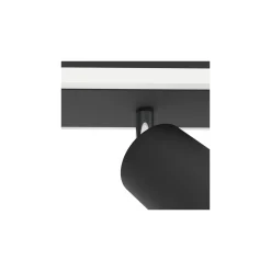 Eglo Taklampa Rimbocchi 1 Stål Svart 20W 2500lm - 830 Varm Vit | IP20
