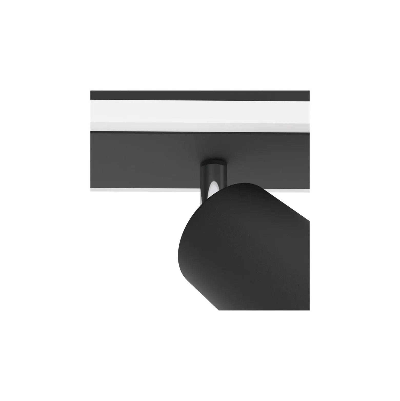 Eglo Taklampa Rimbocchi 1 Stål Svart 20W 2500lm - 830 Varm Vit | IP20
