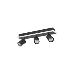 Eglo Taklampa Rimbocchi 1 Stål Svart 20W 2500lm - 830 Varm Vit | IP20
