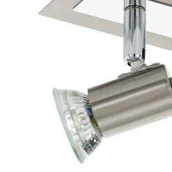 Eglo Taklampa Rottelo Stål Krom 4W 400lm - 830 Varm Vit