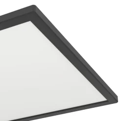 Eglo Taklampa Rovito-Z Plast Svart 17W 2400lm - 827-865 Justerbar Vit | IP44 - Dimbar