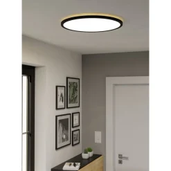 Eglo Taklampa Rovito-Z Plast Svart 16W 2900lm - 827-865 Justerbar Vit | 500mm - IP44 - Dimbar