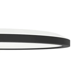 Eglo Taklampa Rovito-Z Plast Svart 18W 2300lm - 827-865 Justerbar Vit | 389mm - IP44 - Dimbar