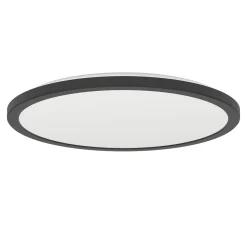 Eglo Taklampa Rovito-Z Plast Svart 18W 2300lm - 827-865 Justerbar Vit | 389mm - IP44 - Dimbar