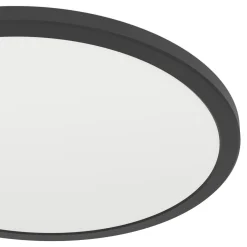 Eglo Taklampa Rovito-Z Plast Svart 18W 2300lm - 827-865 Justerbar Vit | 389mm - IP44 - Dimbar