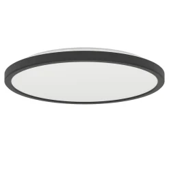 Eglo Taklampa Rovito-Z Plast Svart 13W 1750lm - 827-865 Justerbar Vit | 300mm - IP44 - Dimbar