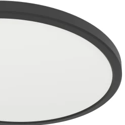 Eglo Taklampa Rovito-Z Plast Svart 13W 1750lm - 827-865 Justerbar Vit | 300mm - IP44 - Dimbar