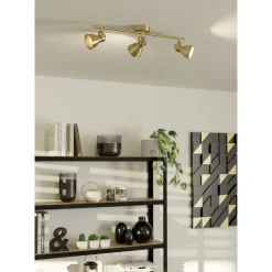 Eglo Taklampa Seras Stål Guld 2W 250lm - 830 Varm Vit