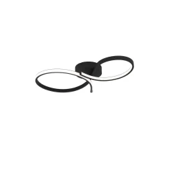 Eglo Taklampa Serpins Stål Svart 21W 2500lm - 830 Varm Vit