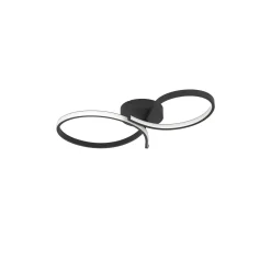 Eglo Taklampa Serpins Stål Svart 21W 2500lm - 830 Varm Vit