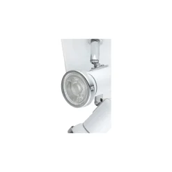 Eglo Taklampa Tamara 1 Stål Vit Krom 4x2.8W 4x250lm - 830 Varm Vit | IP44 - Inkl. 4x GU10