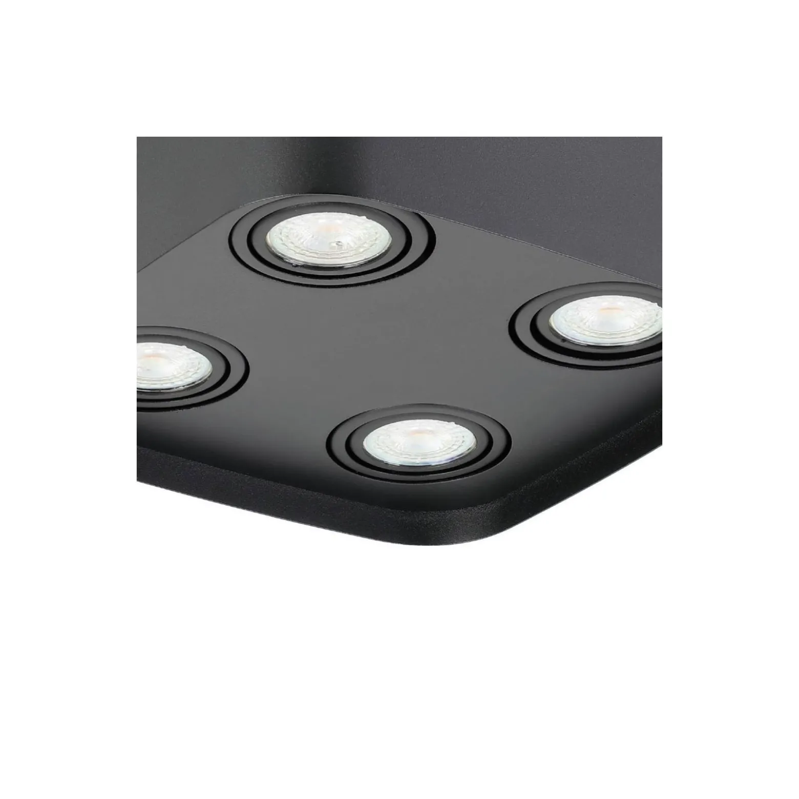 Eglo Tak Spot Arenzano Stål Svart 18.8W 1380lm - 830 Varm Vit | Dimbar - Passande för GU10