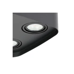 Eglo Tak Spot Arenzano Stål Svart 18.8W 1380lm - 830 Varm Vit | Dimbar - Passande för GU10