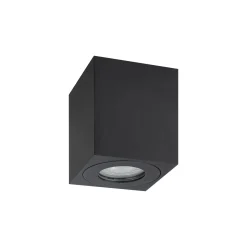 Eglo Tak Spot Torrecola Aluminium Svart | IP44 - Passande för 1x GU10
