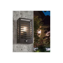 Eglo Vägglampa Alamonte 3 Utomhus Stål Svart | Passande för E27