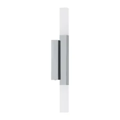 Eglo Vägglampa Alcudia Aluminium Stål Krom 55W 1200lm - 830 Varm Vit | IP44