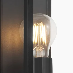 Eglo Vägglampa Amezola Stål Svart | IP44 - Passande För 1x E27