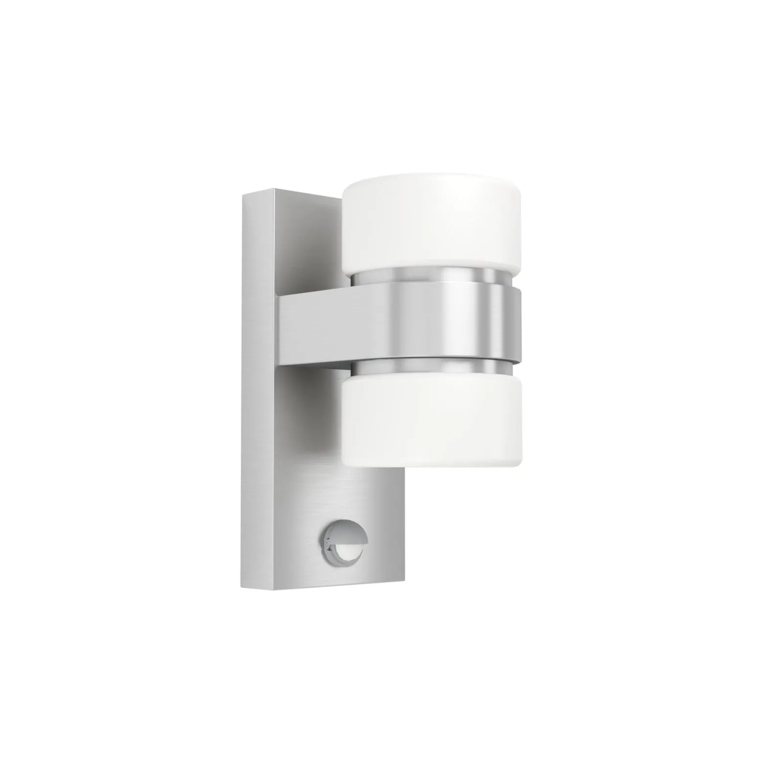 Eglo Vägglampa Atollari Aluminium Rostfritt Stål Up & Down 4W 360lm - 830 Varm Vit | IP44