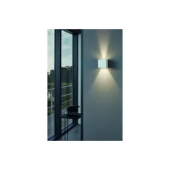 Eglo Vägglampa Calpi Aluminium Vit Up & Down 3.3W 340lm - 830 Varm Vit | IP44