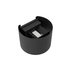 Eglo Vägglampa Calpino 3 Aluminium Svart Up & Down 2W 420lm - 830 Varm Vit | IP54