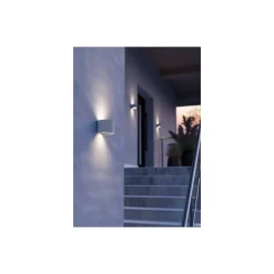 Eglo Vägglampa Calpino 3 Aluminium Vit Up & Down 2W 420lm - 830 Varm Vit | IP54