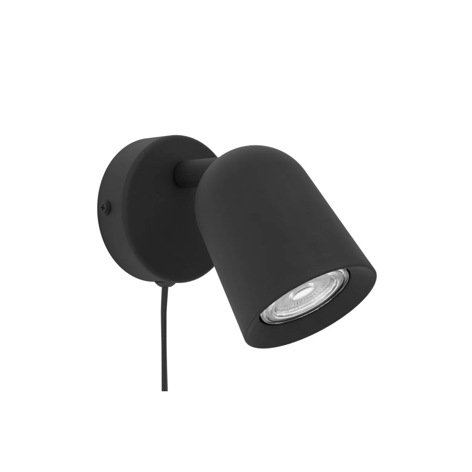 Eglo Vägglampa Camaldoli Stål Svart | Passande för GU10