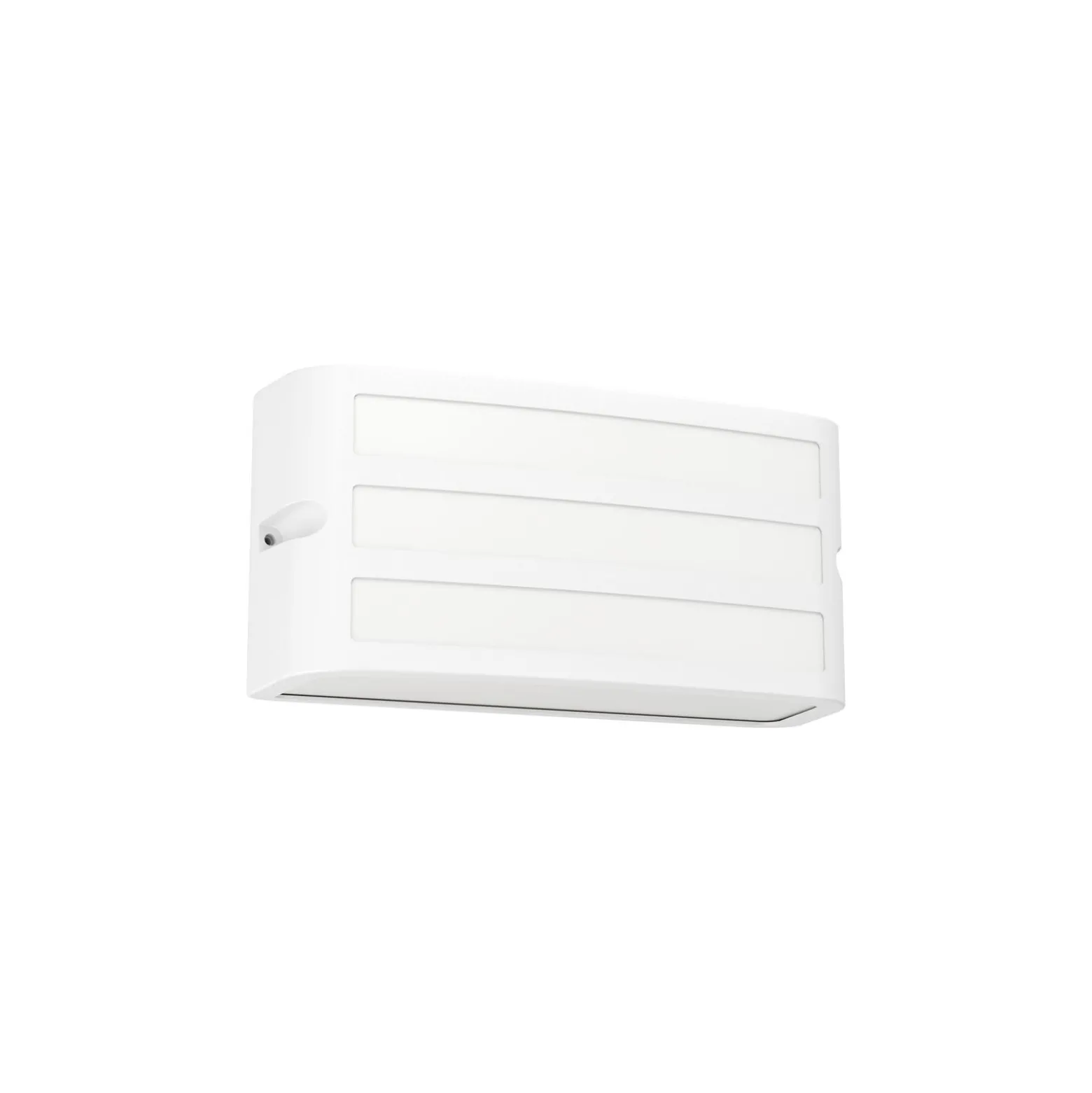 Eglo Vägglampa Camarda Aluminium Vit | IP54 - Passande för 1x E27