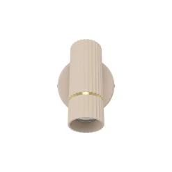 Eglo Vägglampa Caminia Stål Slipad 4.7W 345lm - 830 Varm Vit | IP20 - Inkl. 1x GU10