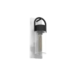 Eglo Vägglampa Carraro Stål Grå | IP44 - Passande för 1x E27