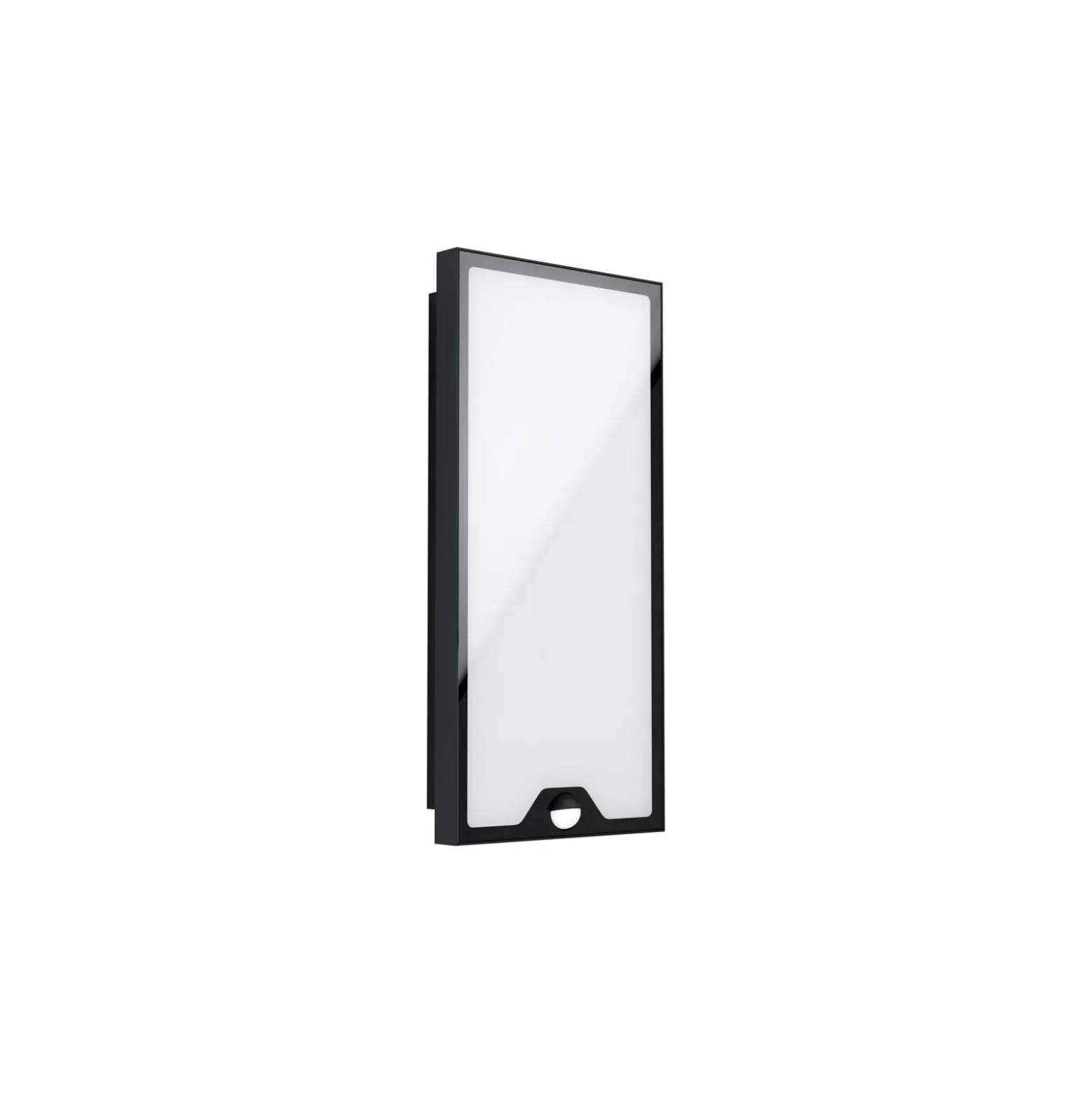 Eglo Vägglampa Casazza Stål Svart 16W 2350lm - 830 Varm Vit | IP44