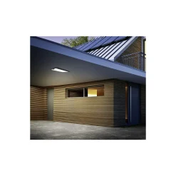 Eglo Vägglampa Casazza Stål Svart 16W 2350lm - 830 Varm Vit | IP44