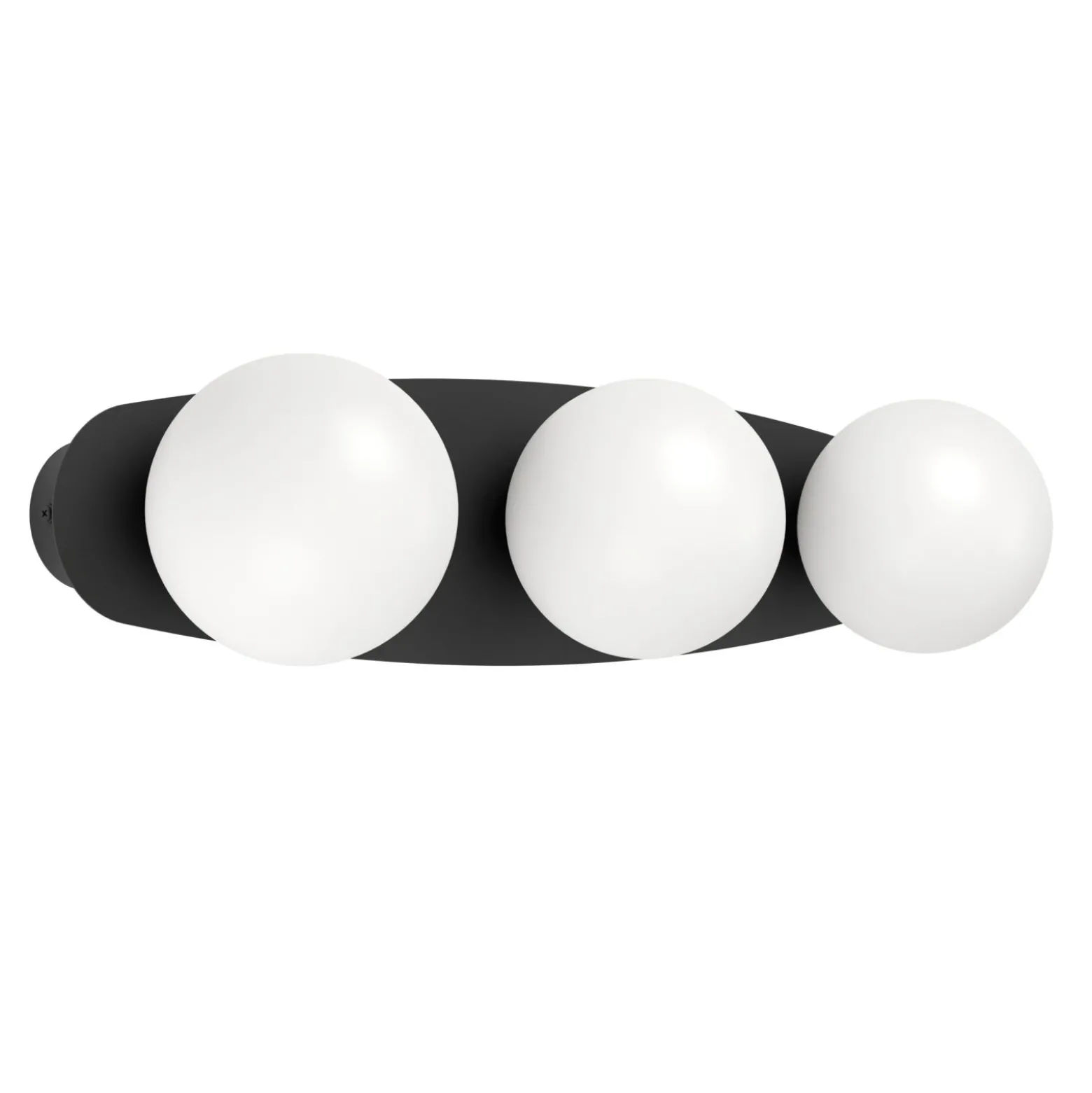 Eglo Vägglampa Castrovido Stål Svart 42W 1410lm - 827 Extra Varm Vit | IP44
