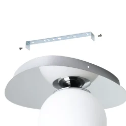 Eglo Vägglampa Castrovido Stål Krom 42W 470lm - 827 Extra Varm Vit | IP44