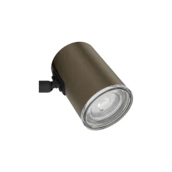 Eglo Vägglampa Consuma 1 Stål Brons Svart | IP44 - Passande för 1x GU10