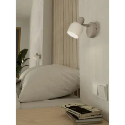 Eglo Vägglampa Corato Stål Beige | Passande För 1x E14