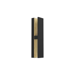 Eglo Vägglampa Costorio Aluminium Svart 11W 1500lm - 830 Varm Vit | IP44