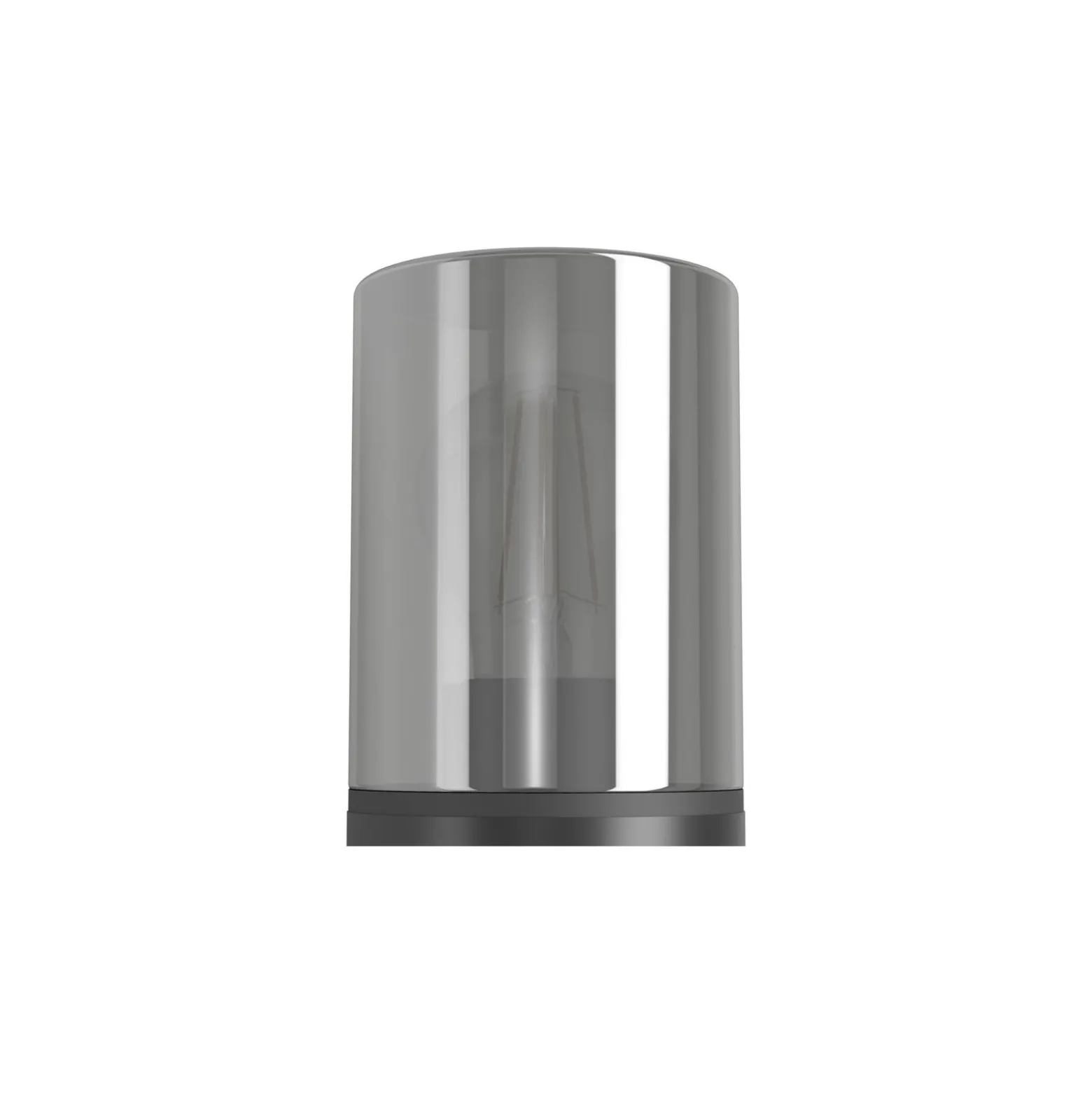 Eglo Vägglampa Cropani Svart | IP54 - Passande för 1x E27