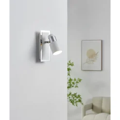 Eglo Vägglampa Davida Stål Krom 4W 400lm - 830 Varm Vit